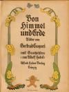 Holst, Von Himmel und Erde.