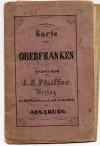 Pfeiffer, Karte des Kreises Oberfranken. Nach den neuesten und besten Hilfsmitte