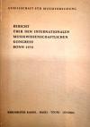 Dahlhaus, Bericht über den internationalen Musikwissenschaftlichen Kongress Bonn
