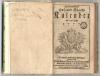 Churbajerischer Hof- und Staats-Kalender für das Jahr 1777.