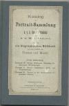 Katalog der Portrait-Sammlung der k.u.k. General-Intendanz der k.k. Hoftheater.