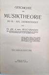 Riemann, Geschichte der Musiktheorie im IX.-XIX. Jahrhundert.